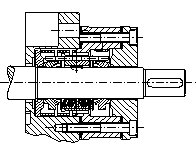 doppeltwirkende Gleitringdichtung